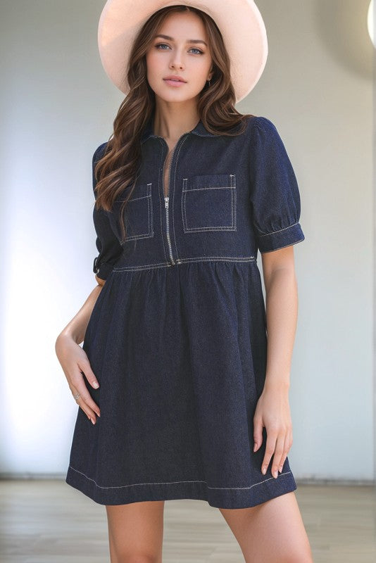 Nini Denim Dress