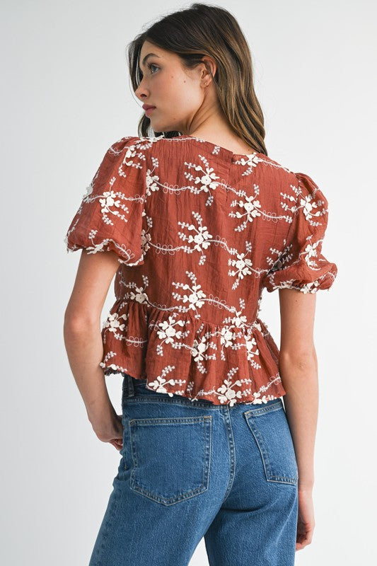 Puff Blouse
