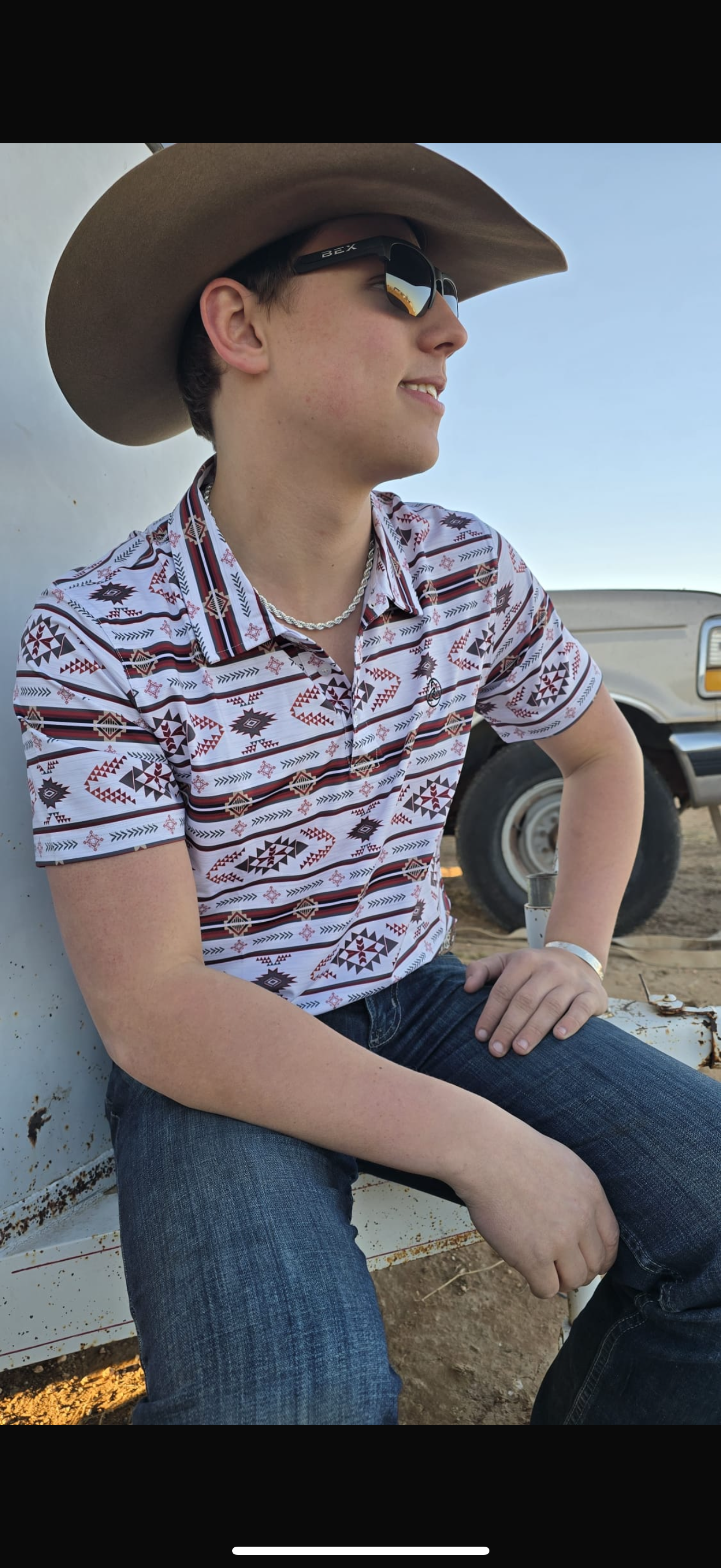 Aztec top