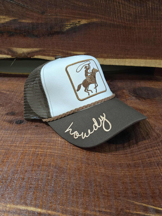 Brown Howdy Hat
