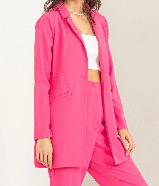 Pink Blazer
