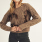 Brown Bow Sweater