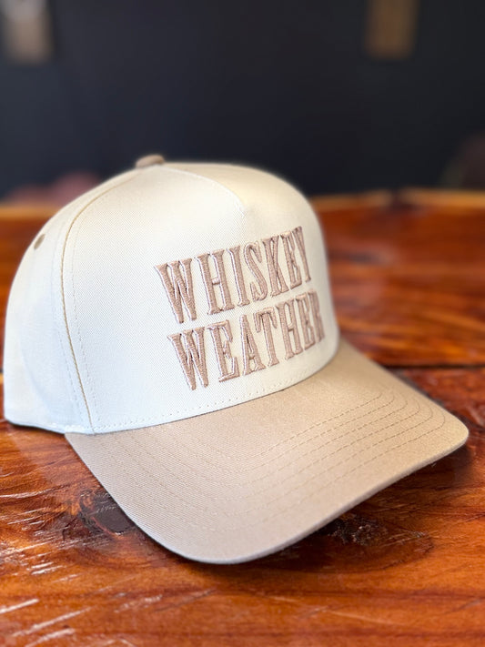 Cream Whiskey hat