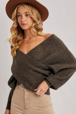 Off shoulder Sweater