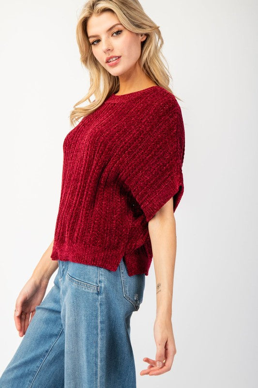 Red sweater