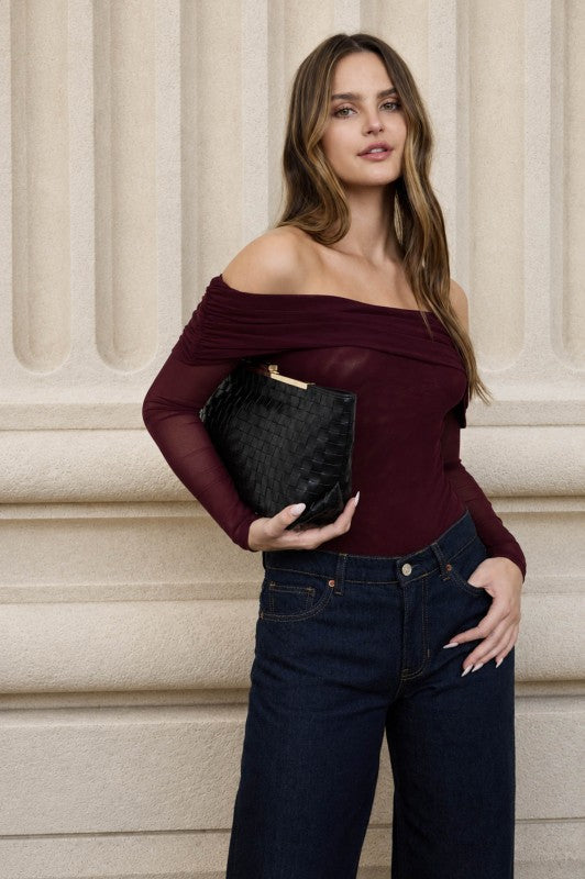 Off shoulder top