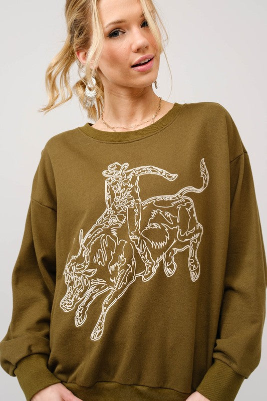 Bull sweater