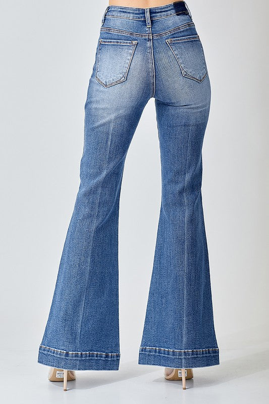 High rise jeans