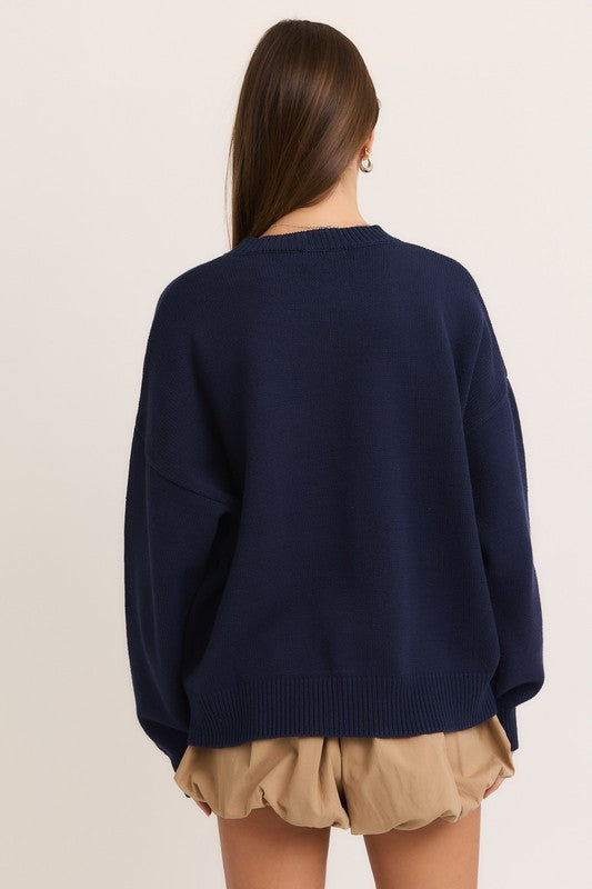 Teddy bear sweater