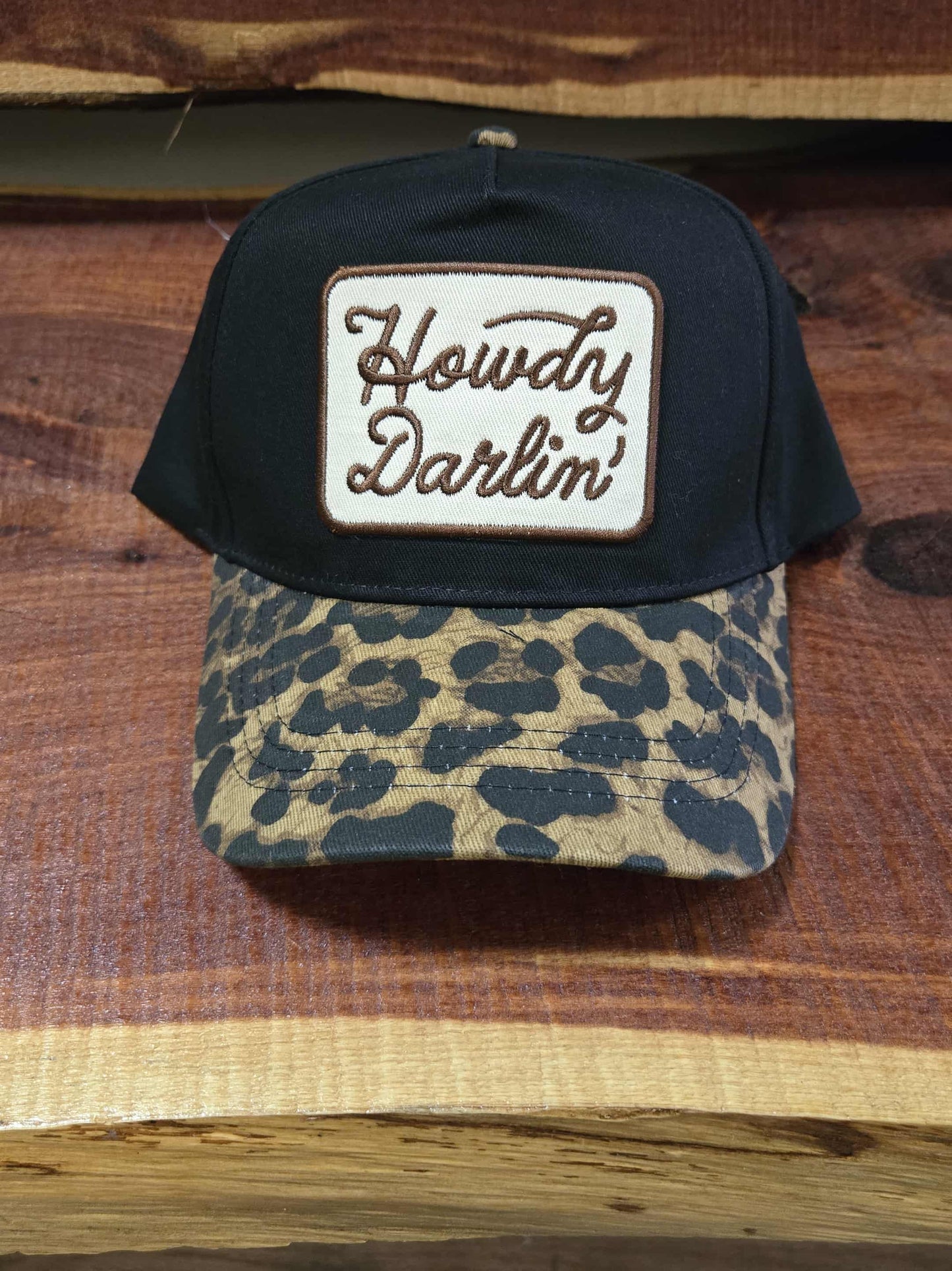 Cheetah Howdy Hat