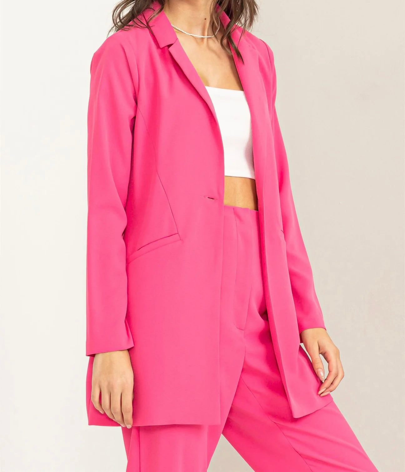 Pink Blazer